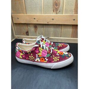 Keds x Rifle Paper Co. Anchor Vintage Blossoms Sneakers Womens Floral Size 7.5